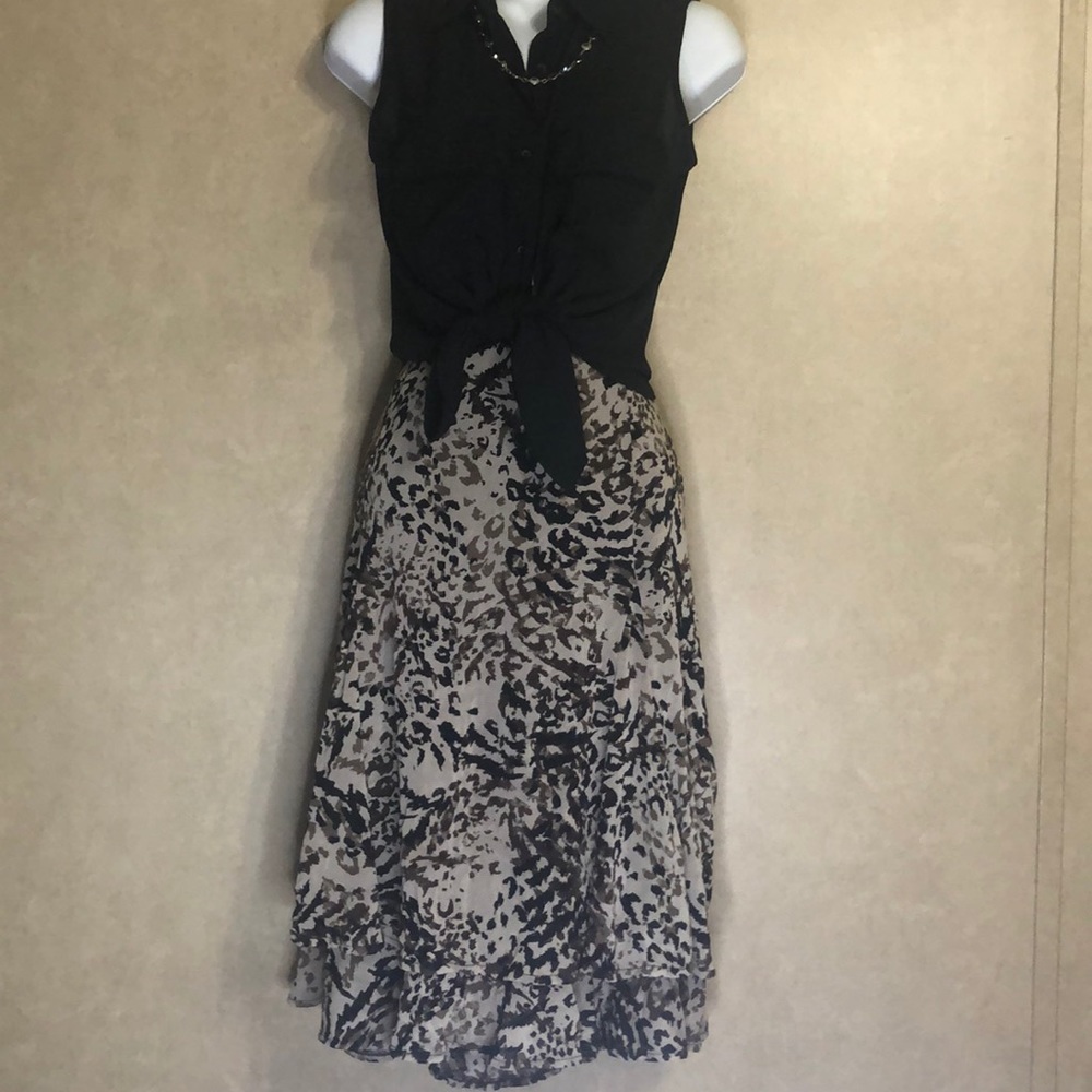 Leopard Pattern Skirt